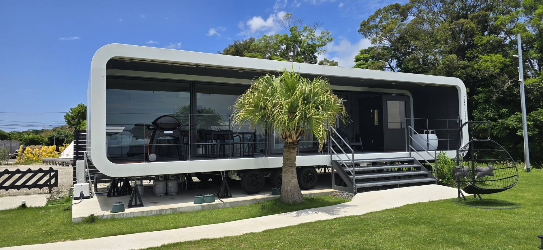 増設ロングトレーラー全体