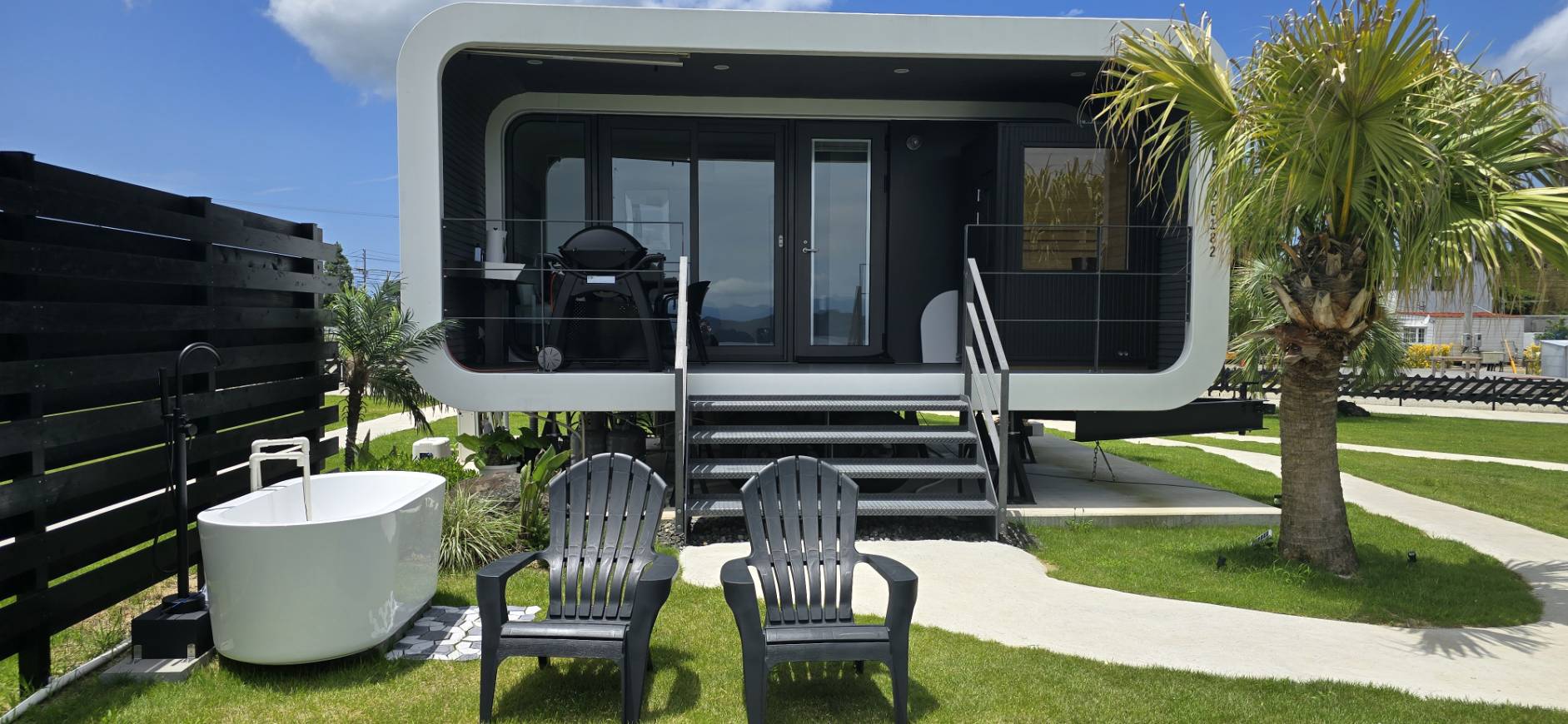 増設ショートトレーラー全体