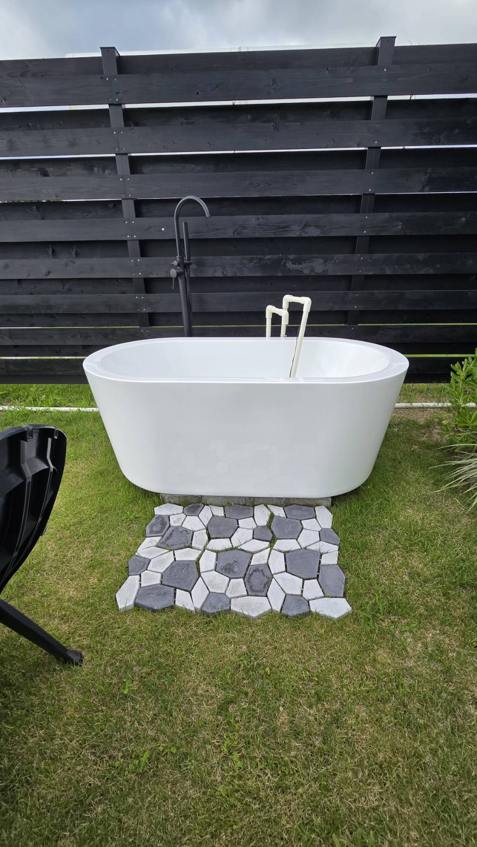 ショートトレーラー増設サウナ水風呂