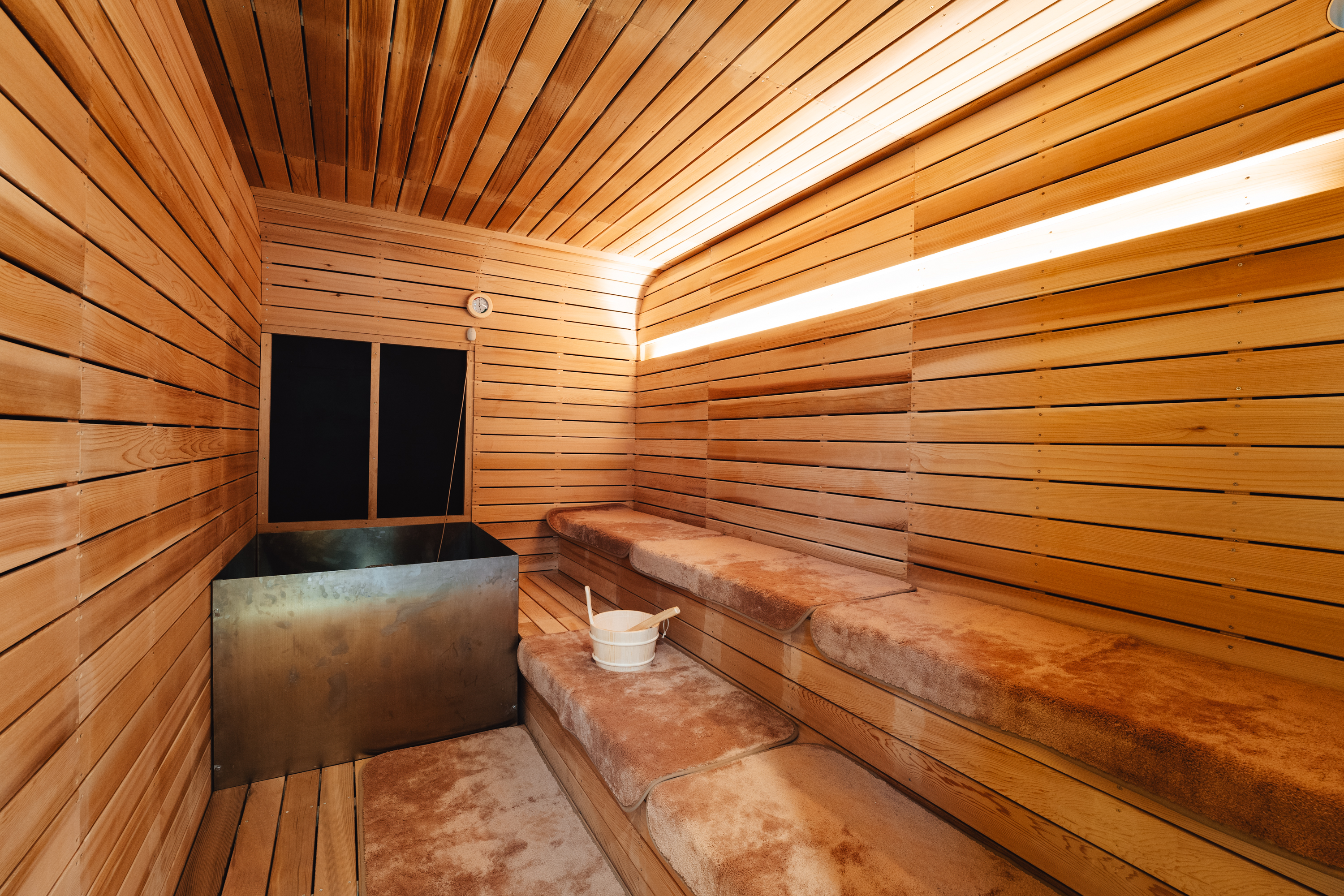 ムーンベイサウナ内部